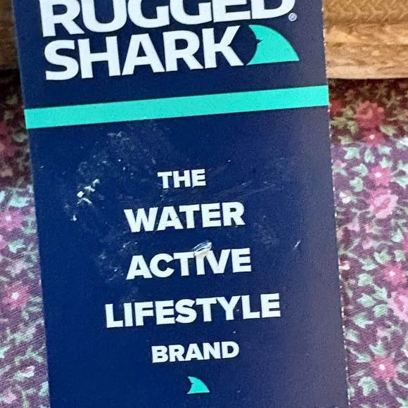 MENS CLOGS- size **9 RUGGED SHARK- NWT-Floatable-Camo Tan I - Picture 6 of 8